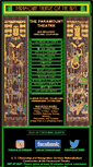 Mobile Screenshot of paramounttheater.com