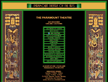 Tablet Screenshot of paramounttheater.com